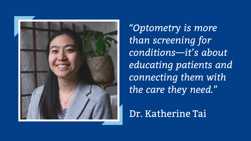 Image of Dr Tai with a quote